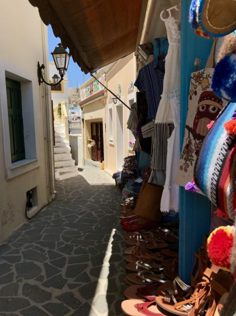 Olympos Karpathos straat