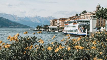 Bellagio Comomeer veerboot Italië