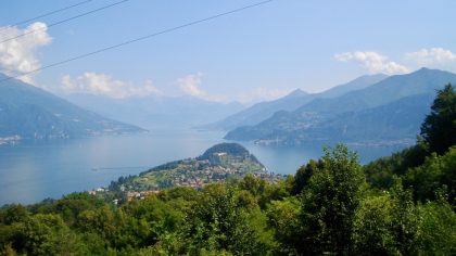 Prachtige meren in Europa - Bellagio Comomeer uitzicht