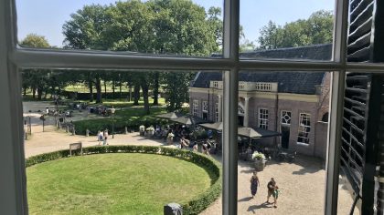 Kasteel Groeneveld uitzicht