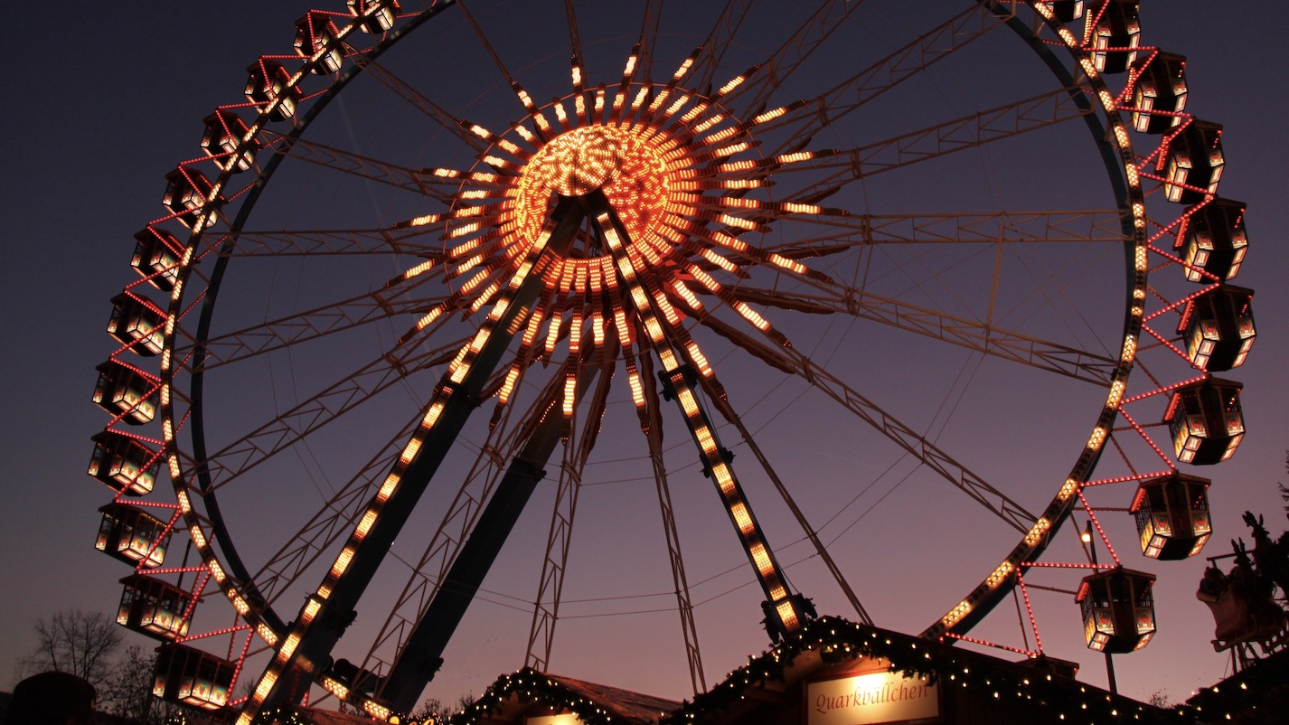 Top 10 mooiste kerstmarkten in Duitsland - Kerstmarkt Berlijn Duitsland reuzenrad