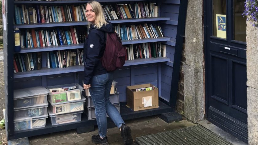 Redu Belgische Ardennen boekenwinkel Irene