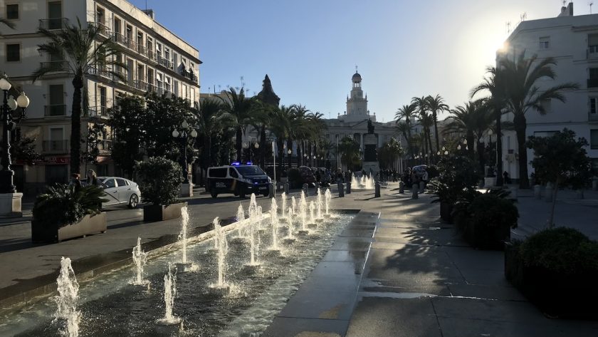 Cádiz Andalusië Plaza de San Juan de Dios