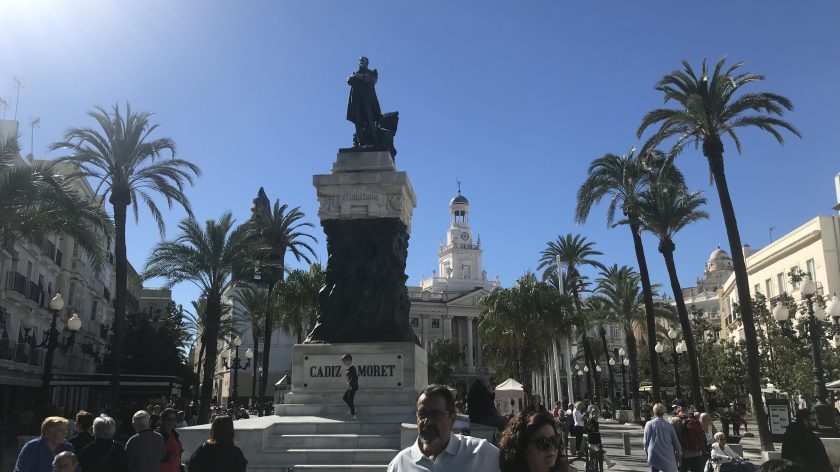Cádiz Andalusië - Plaza de San Juan de Dios