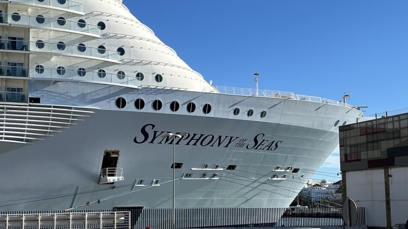 Cádiz Andalusië Spanje Symphony of the Seas haven