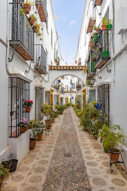 Cordoba straat Spanje