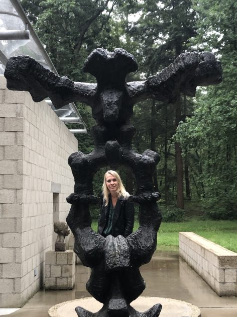 Kröller-Müller Museum beeldentuin Irene bij beeld