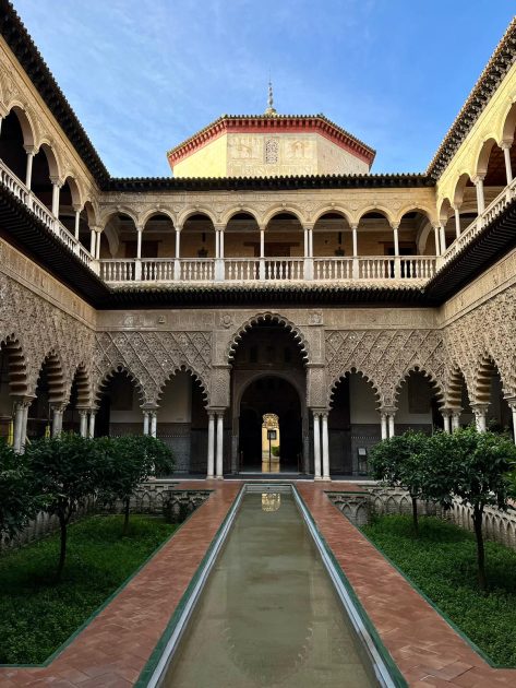Real Alcazar Sevilla Patio de las Doncellas