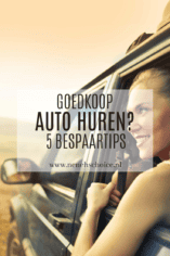 goedkoop auto huren bespaartips