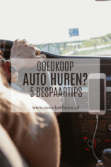 goedkope huurauto bespaartips