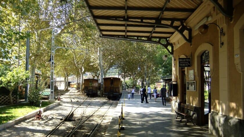 Sóller station Mallorca