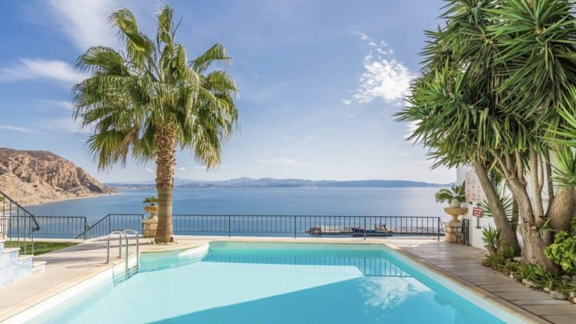 Accommodaties Agia Galini - Hotel Palazzo Greco zwembad