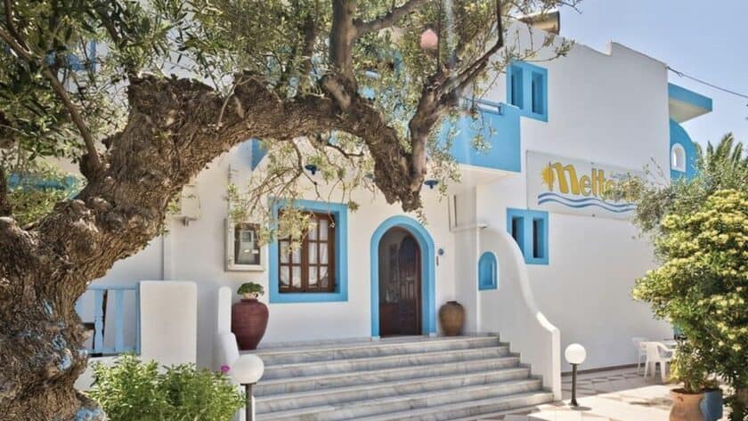 Meltemi in Pigadia, mooiste accommodaties op Karpathos