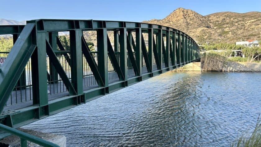 Agia Galini Kreta loopbrug strand