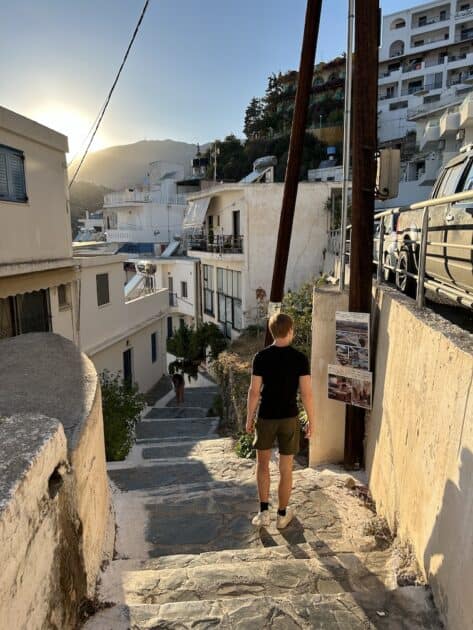 Wat te doen op Kreta, wandelen door de straatjes van Agia Galini aan de zuidkust