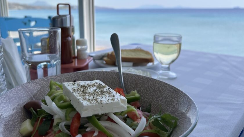 Kefalos op Kos Griekse lunch bij Restaurant Stamatia