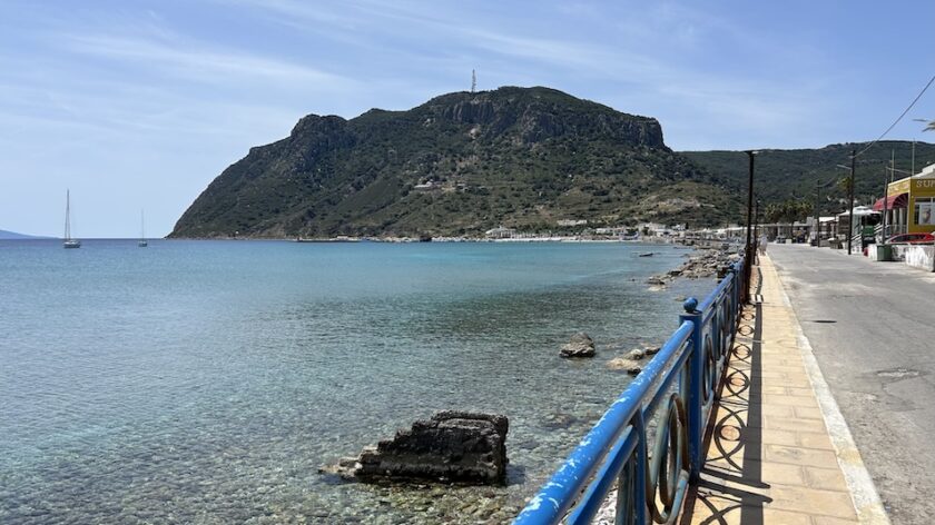 Kefalos op Kos boulevard Kamari