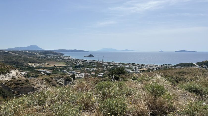 Kefalos op Kos uitzicht over de zee