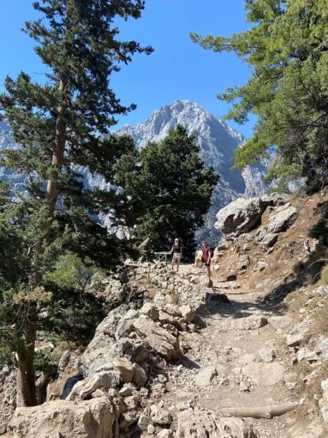 Samariakloof Kreta Irene Boy