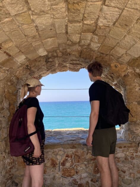 Fort Koules Heraklion Boy Irene