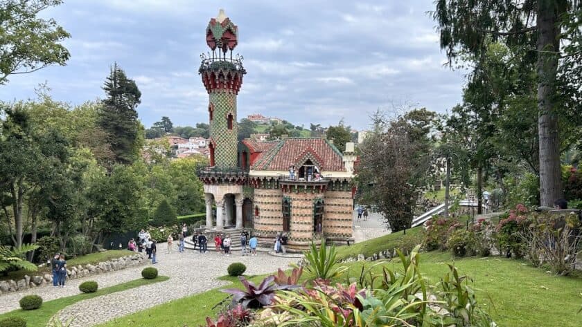 El Capricho de Gaudí, Comillas Spanje 