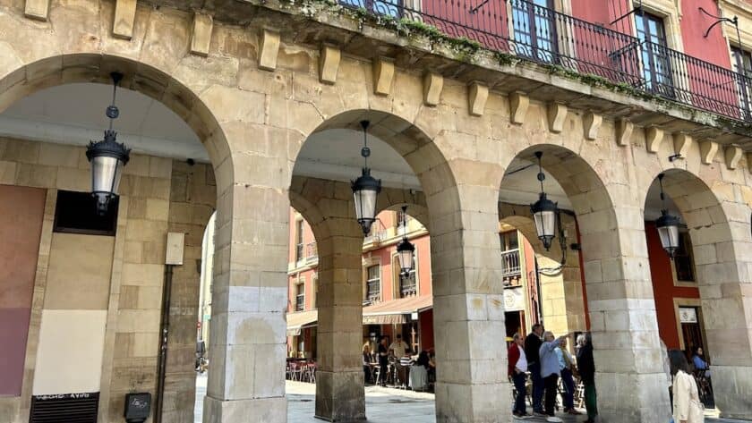 Gijón Plaza Mayor Spanje