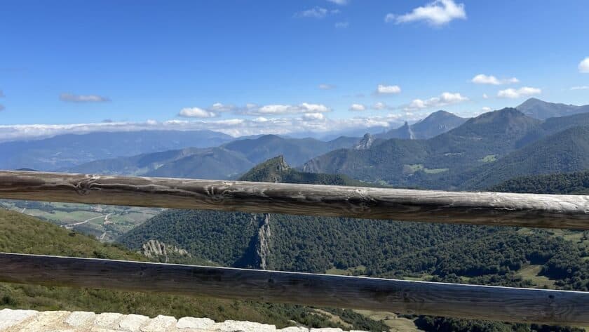 Mirador del Corzo Picos de Europa Spanje uitkijkpunt over de Picos