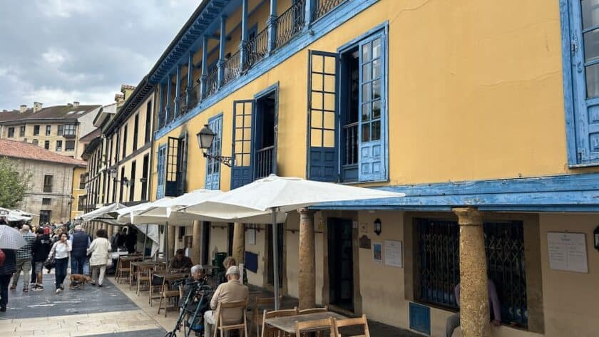 Oviedo Asturië Spanje Plaza del Fontán