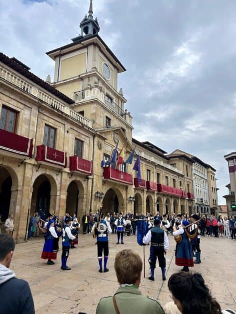 Oviedo Asturië Spanje centrum San Mateo 2