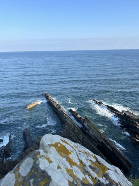 Ribadesella Spanje kliffen