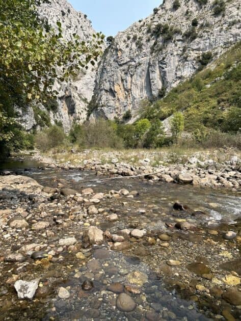 Ruta del Cares Picos de Europa Spanje de rivier