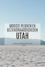 mooiste plekken bezienswaardigheden in Utah