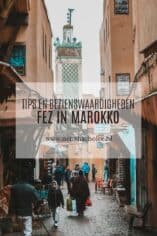 Doen in Fez in Marokko