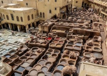 Fez Marokko Chaoura Tannery