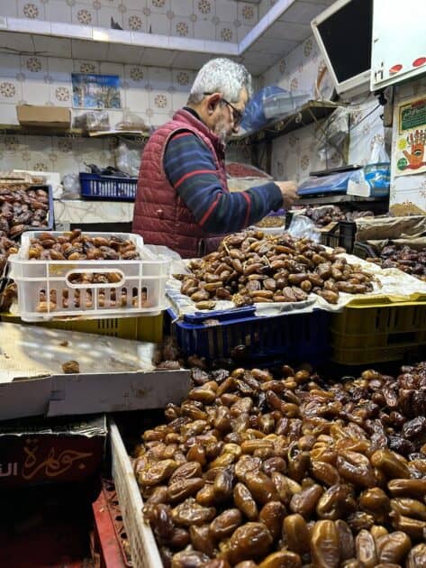 Fez medina dadels