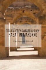 Doen in Rabat in Marokko