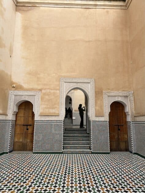 Meknès Mausoleum van Moulay Ismail poorten