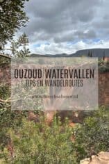 Ouzoud watervallen in Marokko