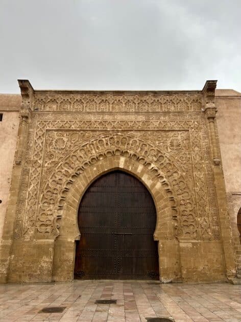 Rabat, toegangspoort van Kasbah Oudayas
