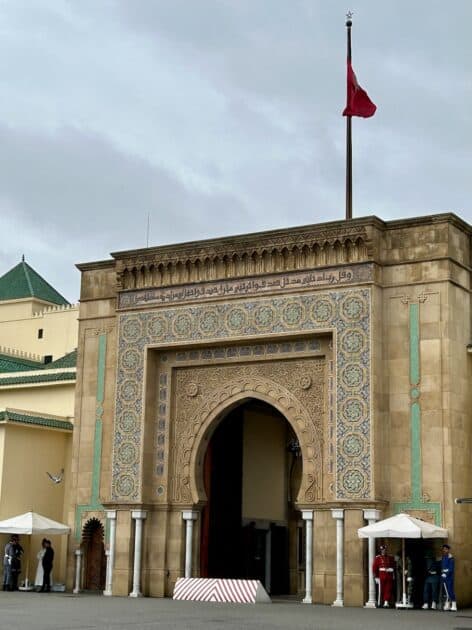 Rabat Koninklijk Paleis poort