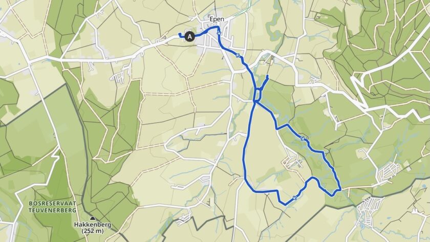 Wandelen in Zuid-Limburg - Volmolen en Geuldal vanuit Epen