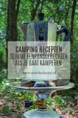Camping recepten eenpansgerechten kamperen