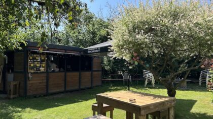Le Jardin de Celles in Celles, dorpje in de Belgische Ardennen