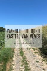 Wandelroute rond Kasteel van Vêves in Wallonië