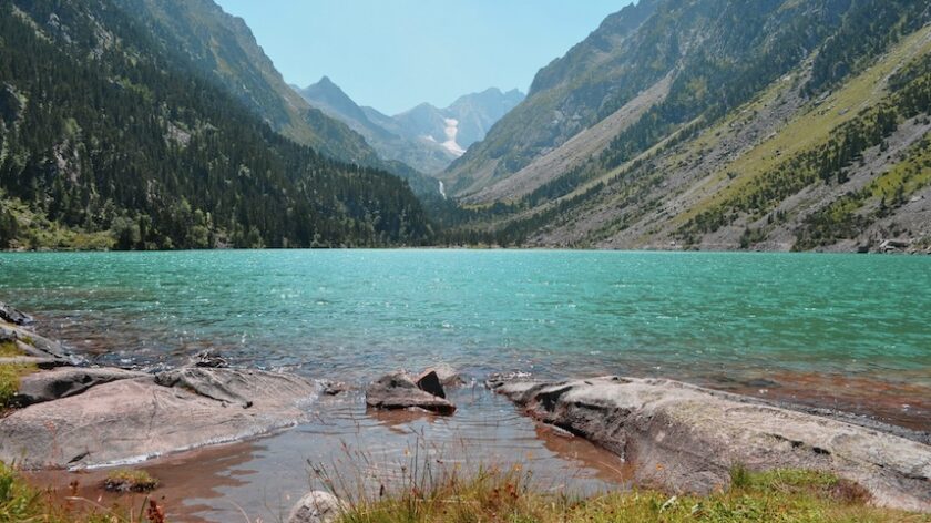 Lac de Gaube in de Pyreneeën, Frankrijk