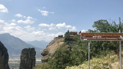 Meteora Kloosters bord