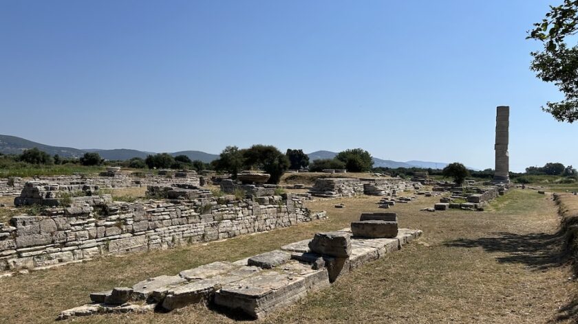 Samos Tempel van Hera opgravingen