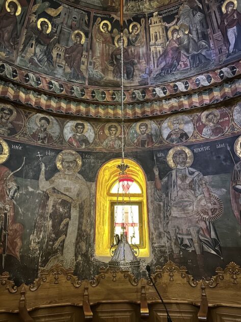 Samos klooster Santo Monasterio de Megali Panagia raampje kapel