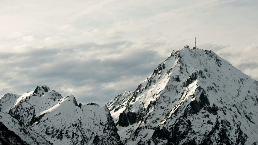 pic du midi de bigorre in de Pyreneeen