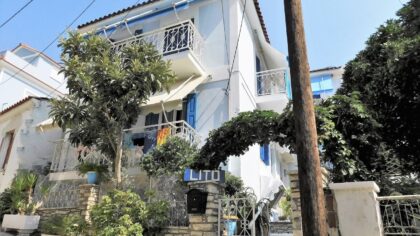 Appartementen Lito in Pythagorion, gebouw